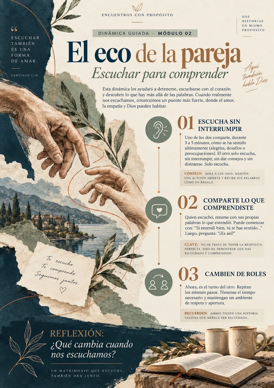 El eco de la pareja: escuchar para comprender